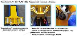 Двухстоечный подъемник RLP2-450SU (серый)