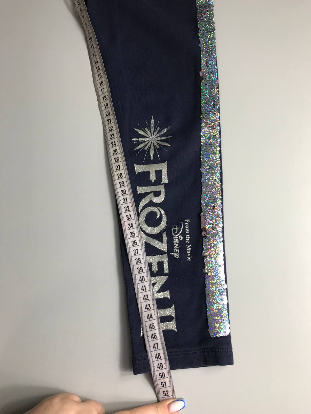 Лосины H&M с пайетками, на 6/7 лет