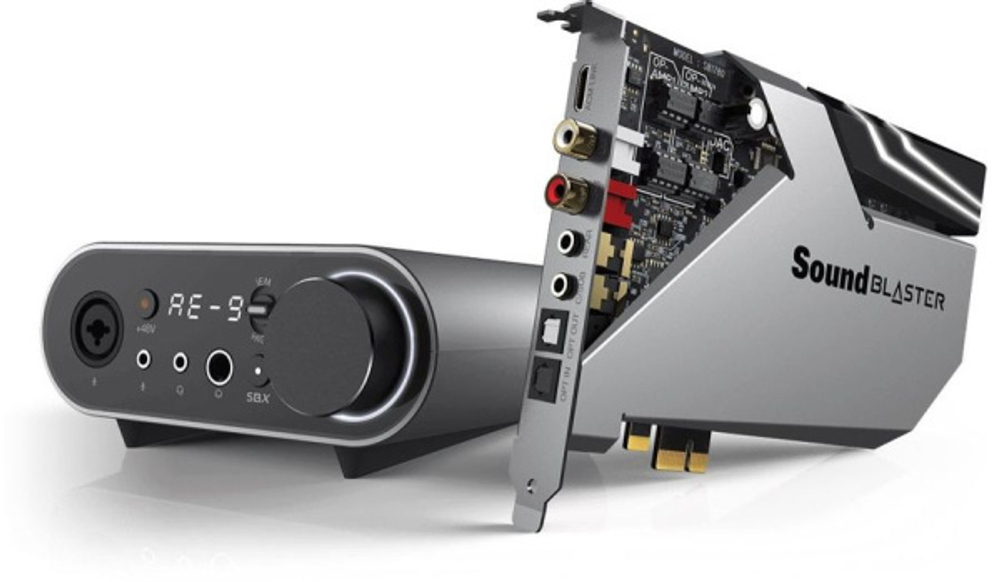 Звуковая карта PCI-E Creative Sound BlasterX AE-9
