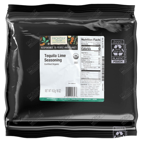 Frontier Co-op, Органическая приправа для текилы и лайма, 453 г (16 унций)
