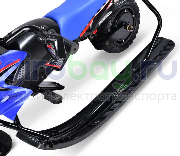 Детский электроснегокат White Siberia BELEK 800W - Синий