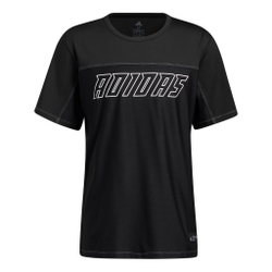 Мужское теннисное поло adidas Hype T-Shirt Men - Black, White