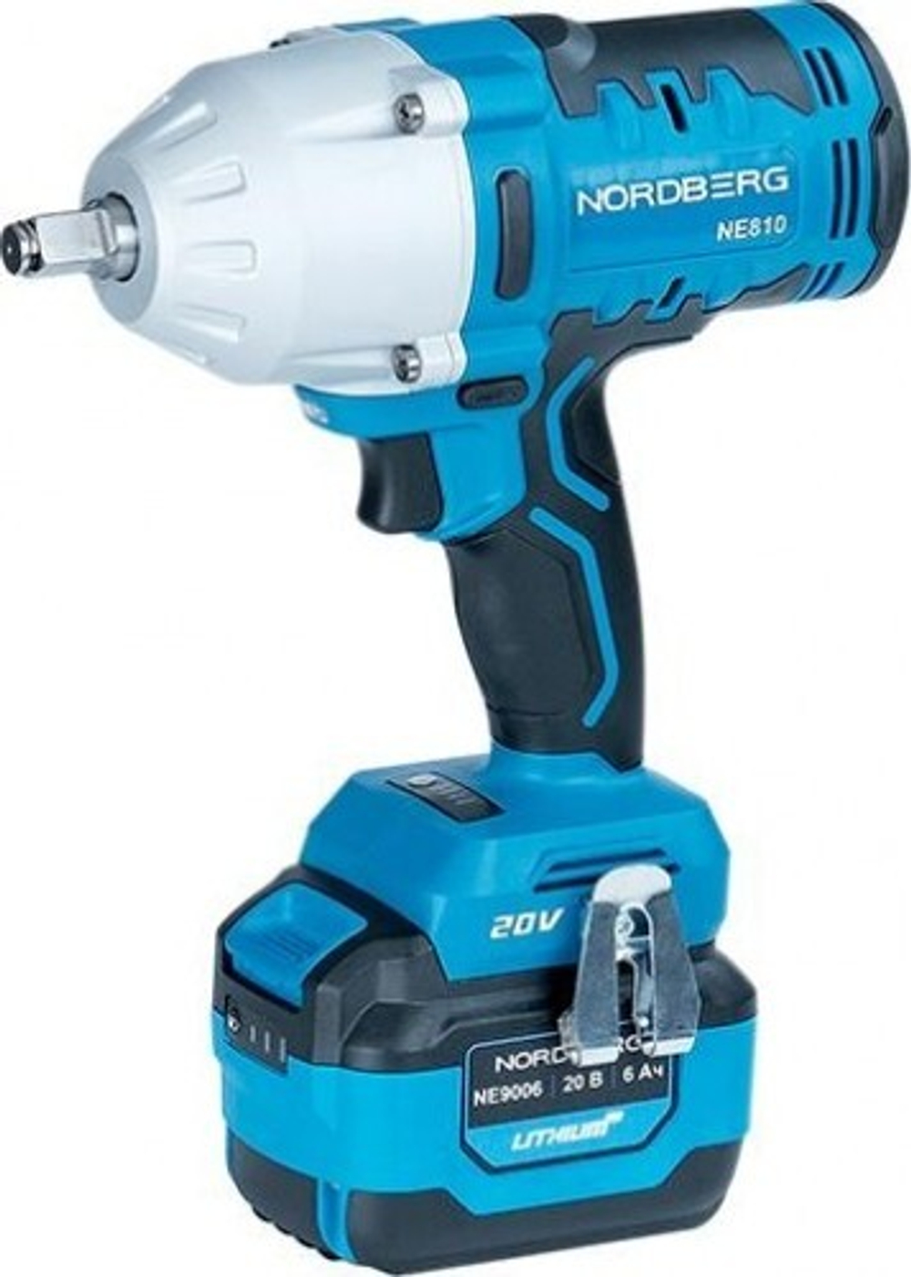 Гайковерт аккумуляторный NORDBERG NE810K ЦБ-00016882