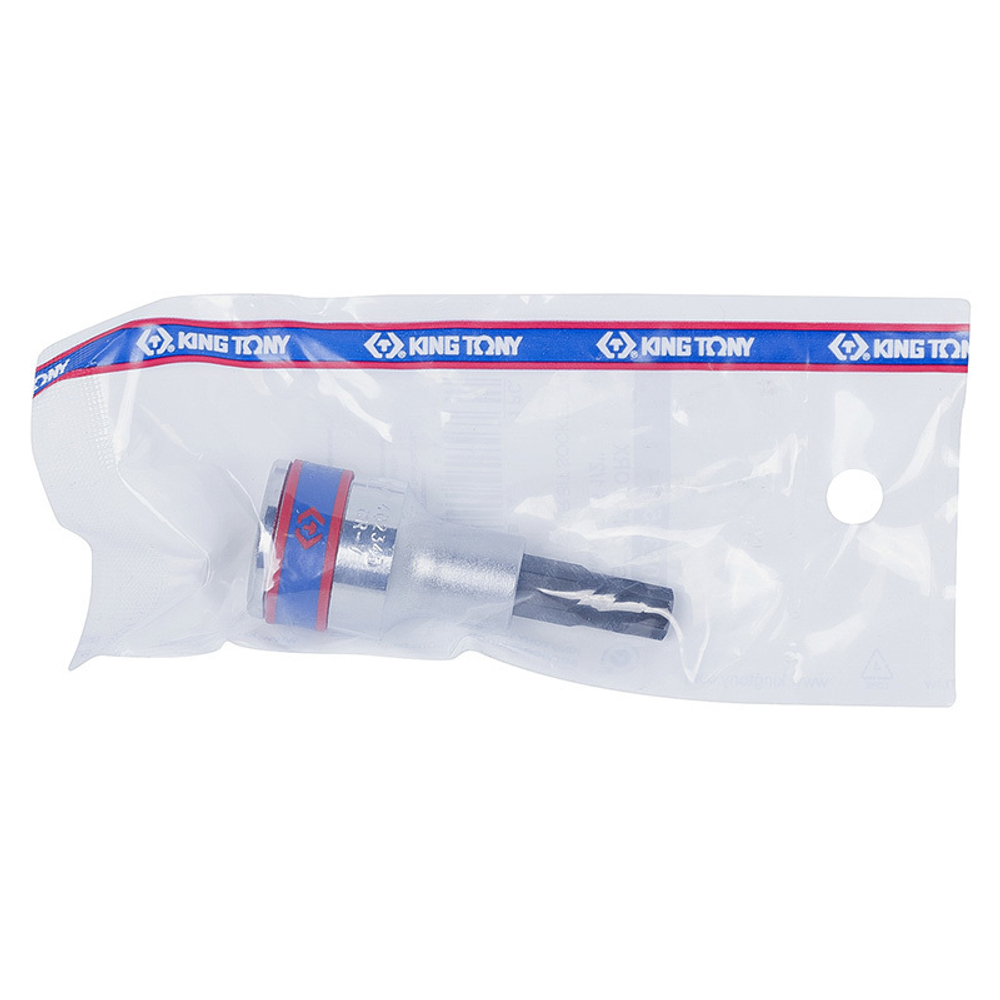 KING TONY (402345) Насадка (бита) торцевая 1/2", L = 60 мм, TORX, T45