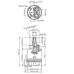 Картридж Lemark SEDAL Cold Start Termaclick Mirror, 35 мм, длинный, LM9152P-BL