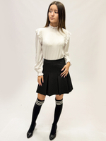 Блузка трикотажная школьная для девочки 7-12 лет Fleur de Vie