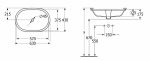 Раковина Villeroy&Boch Architectura 5A766001 альпийский белый