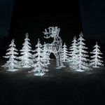 Светодиодная композиция "Олень в лесу"