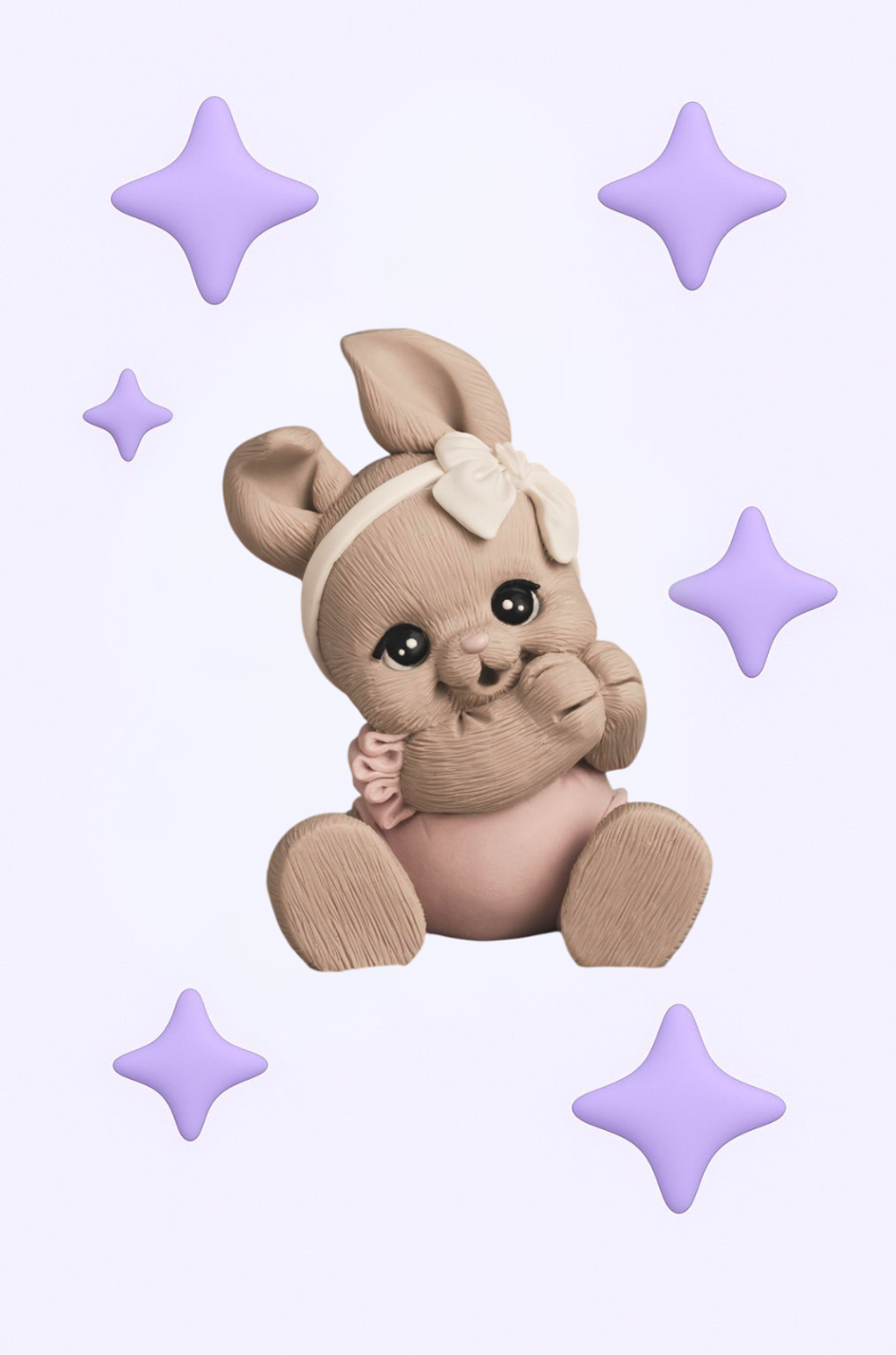 Шоколадная фигурка Зайка Эстелла, 6*6*8,5 см