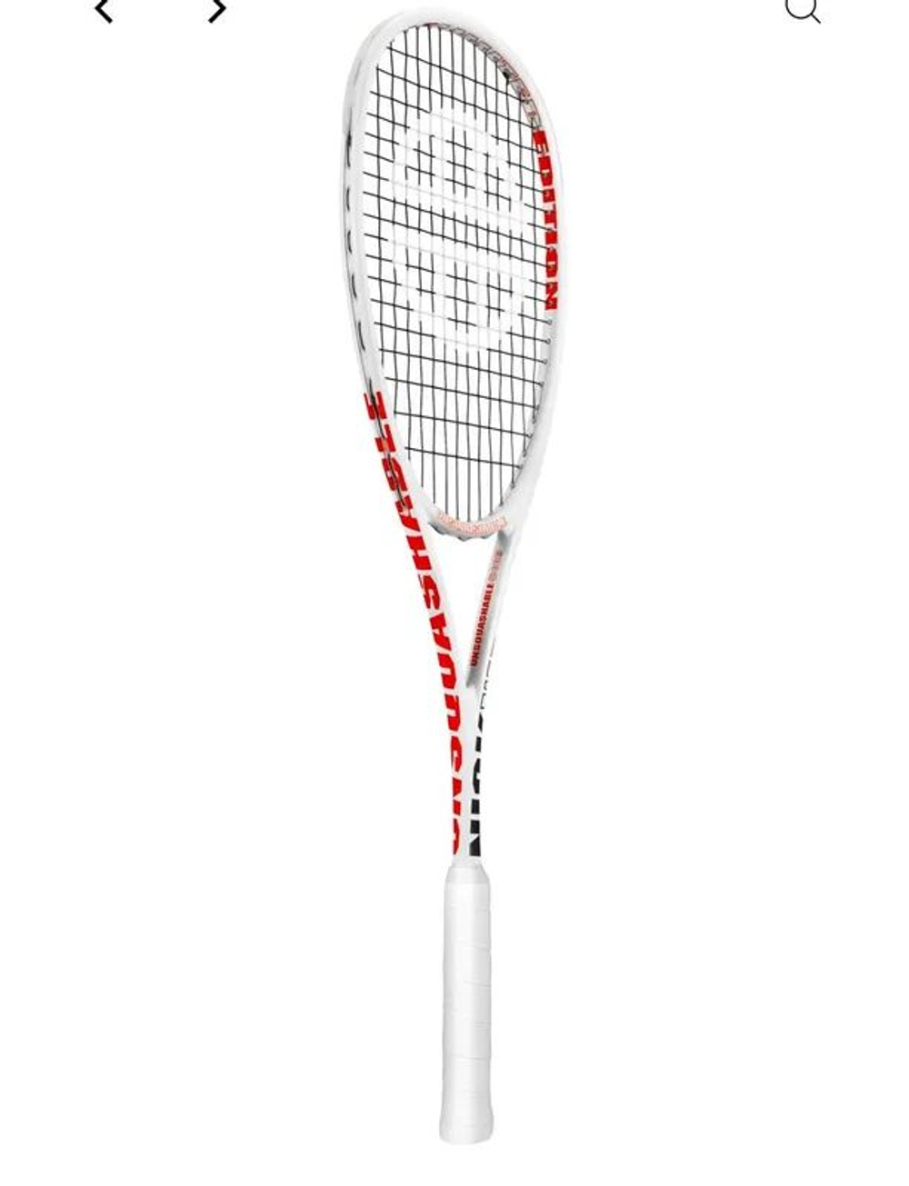 UNSQUASHABLE, NICK WALL 125 LIMITED EDITION,125g, Squash Racket,