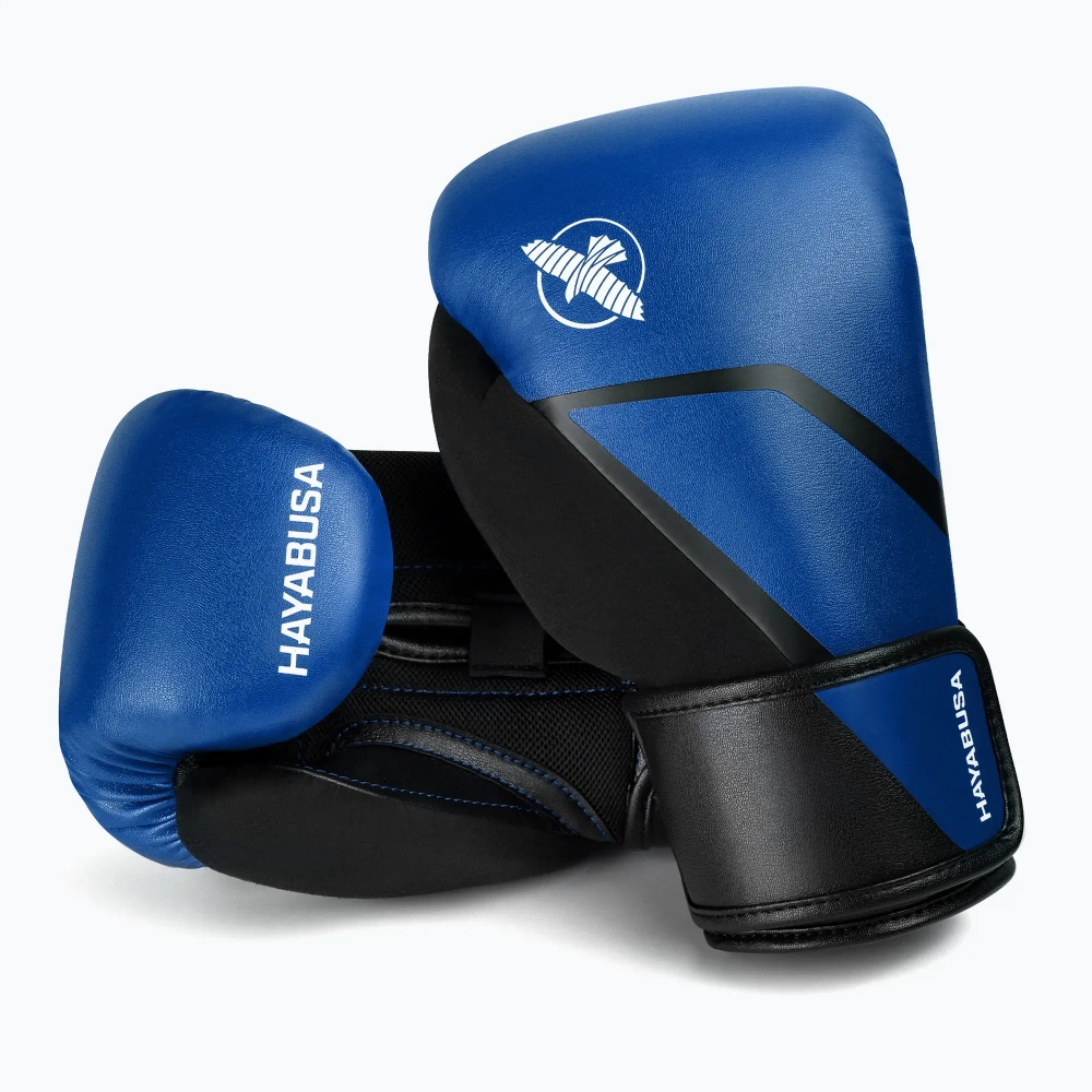 Боксёрские перчатки Hayabusa E1 Boxing blue/black