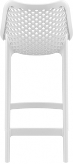 Стул пластиковый полубарный Siesta Contract Air Bar 65, белый