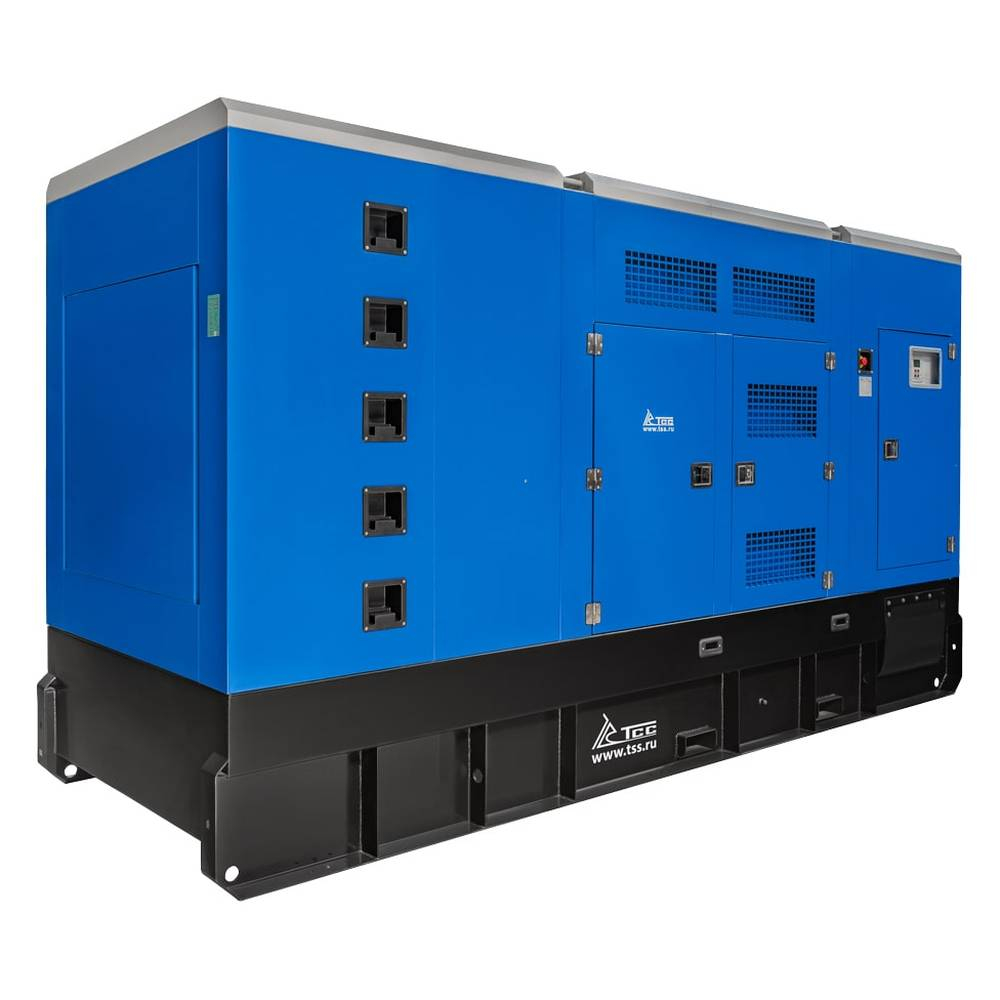 Дизельный генератор ТСС АД-400С-Т400-1РКМ15 в шумозащитном кожухе (PMG, KTA19-G3A) 051604