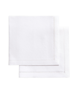 Zara Home столовая салфетка из льна, вышивка, 45 45 см (комплект 2 шт.)