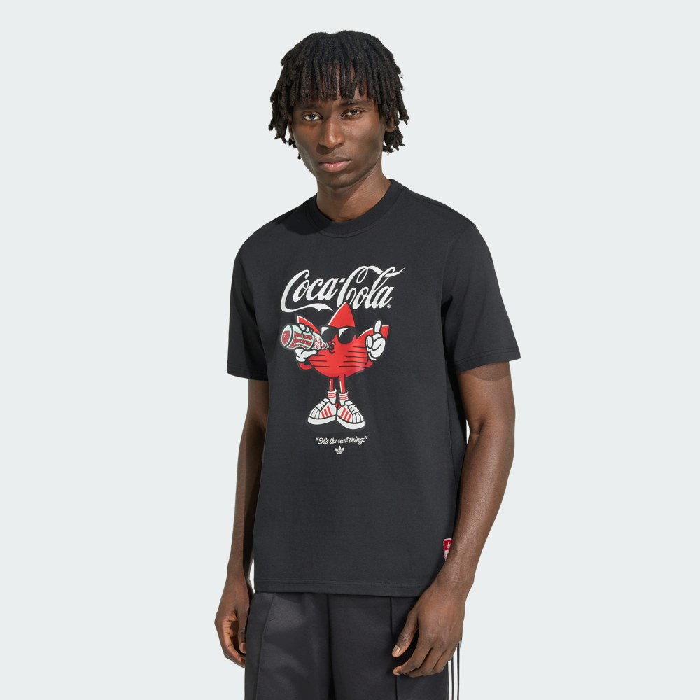 ADIDAS X COCA-COLA Футболка, черный