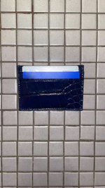 Картхолдер cobalt alligator