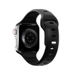 Спортивный ремешок Nomad Sport Slim Band для Apple Watch 38, 40, 41 и 42 мм Водостойкий ремешок из фторэластомера с застёжкой pin-and-tuck из нержавеющей стали. На запястье обхватом 135–175 мм
