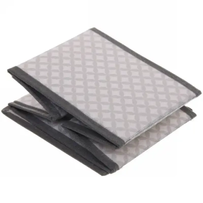 Короб - органайзер складной для хранения вещей «ЭКЛАТТ», цвет пыльно - серый, 15*15*13см