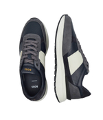 Кожаные кроссовки jace_runn BOSS BLACK - серый(50522863)