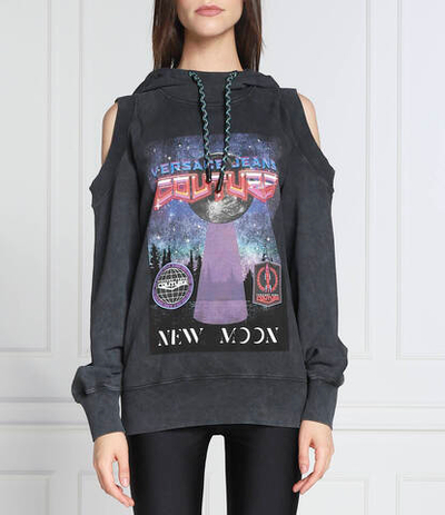 Худи Versace Jeans Couture - графитовый(73HAIP09CFW0P)