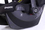 Детская коляска Peppy Monaco Thermo 3 в 1 с автокреслом Rise Black Black