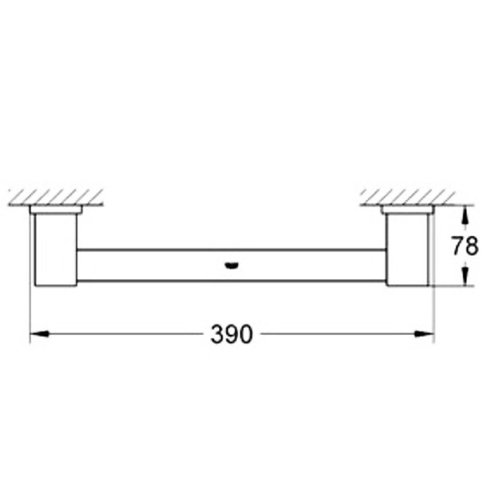 Поручень Grohe Essentials Cube 40514001 Хром