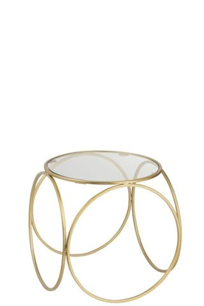 Столик 38х36х38см Металл, стекло