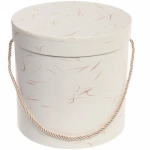 Коробка подарочная «Элегант» 19*19 см, белый