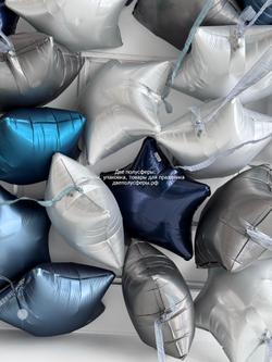 Микс звезд в синей гамме