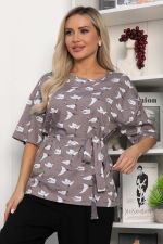 Блуза Аделаида (бежевая) Б13816-25М LT Collection