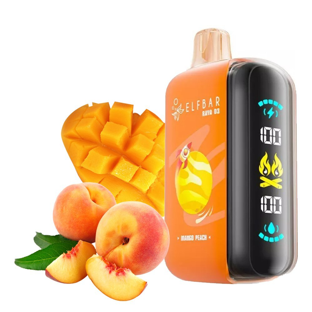 ELF BAR RAYA D3 - Mango Peach (5% nic)