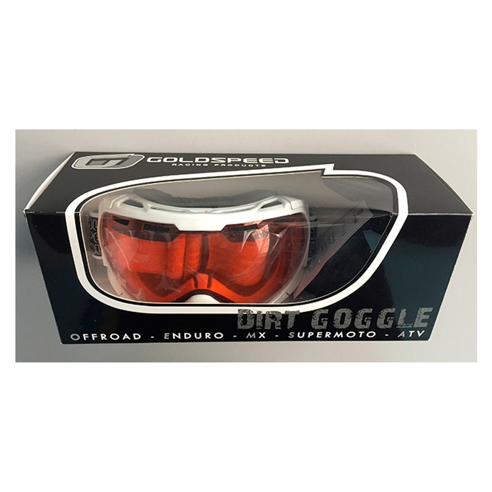 Очки защитные Gold Speed, белые