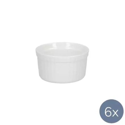 La Porcellana Bianca - Набор из 6 круглых формочек Arezzo диаметром 9 см. / артикул   P500406009-Z  / GTIN 00002134