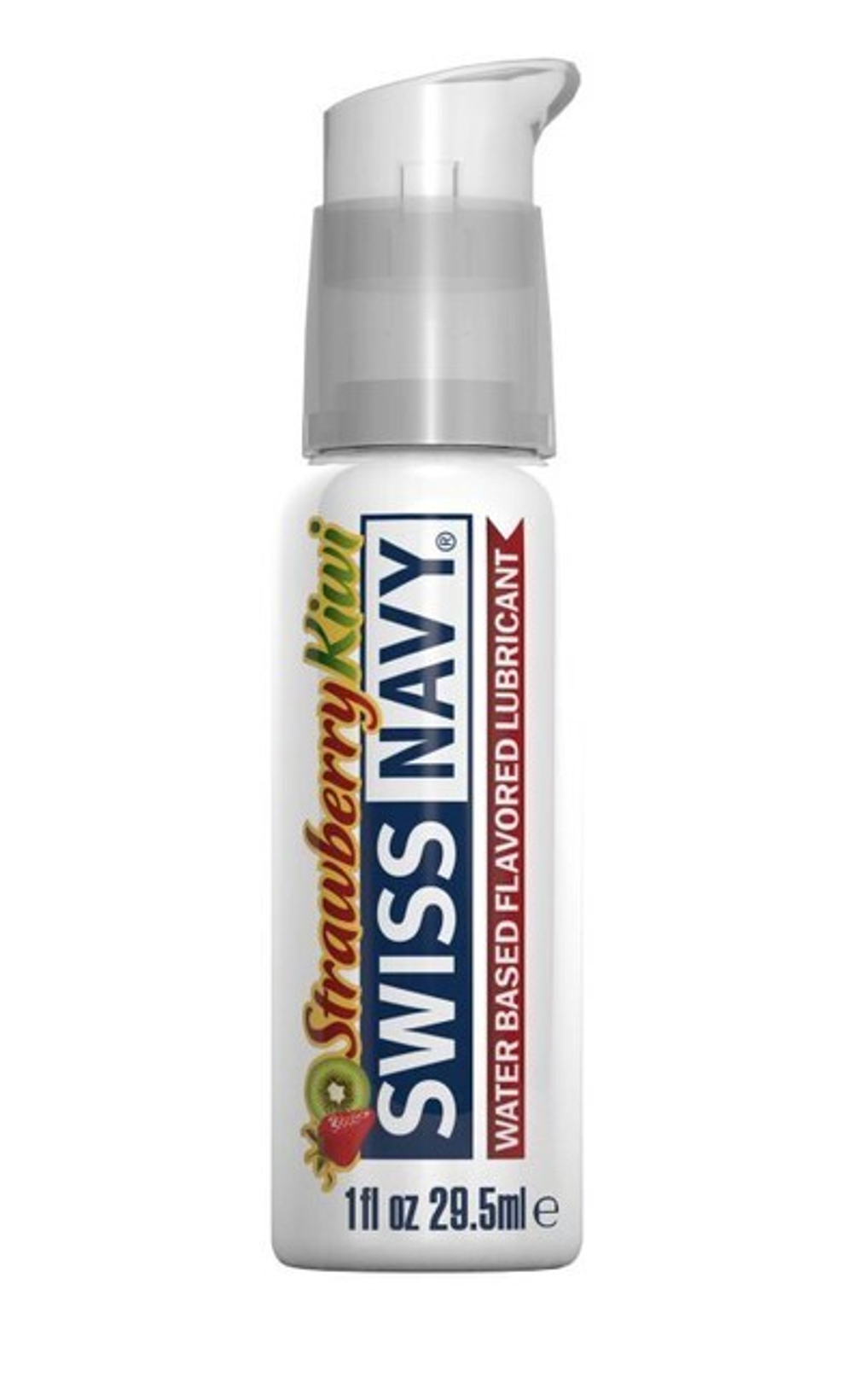 Лубрикант со вкусом клубники и киви Strawberry Kiwi Flavored Lubricant 1oz/30ml (Цвет: прозрачный)