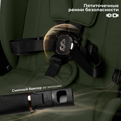 Детская коляска Sweet Baby Elegante Therma SBL 2 в 1 Green