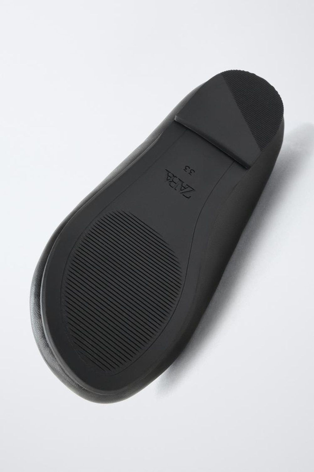 ZARA КЛАССИЧЕСКИЕ БАЛЕТКИ, ЧЕРНЫЙ