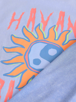 Футболка и шорты-велосипедки в комплекте для девочки Next E45-361, Голубой