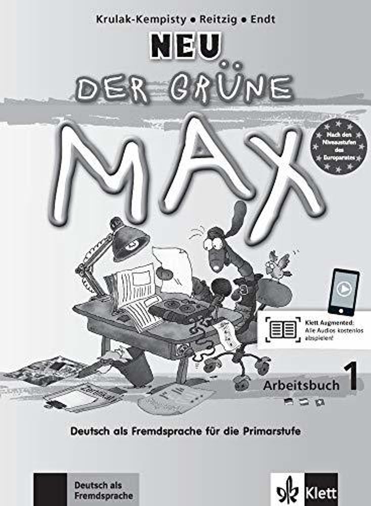 Der gruene Max 1 NEU A1 Arbeitsbuch +CD
