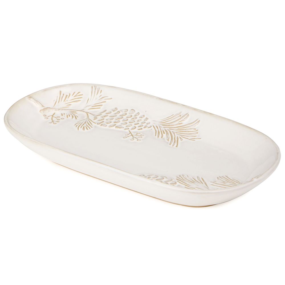 БЛЮДО СЕРВИРОВОЧНОЕ КОЛЛЕКЦИЯ "PINE CONES", 30,2*16*3,1 СМ