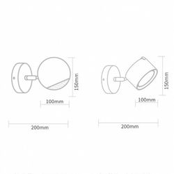 Бра Imperiumloft BERNY A berny01