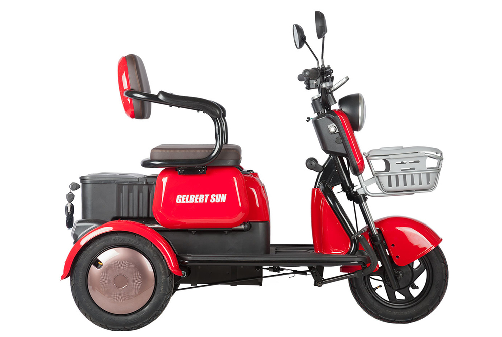Электротрицикл Gelbert Sun (650Вт, 48/60B)