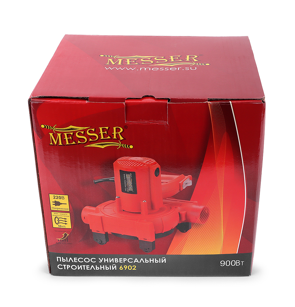 Пылесос универсальный строительный MESSER 6902