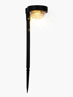 Уличный фонарь светильник на солнечной батарее садовый Техно Еврогарант с белый свет