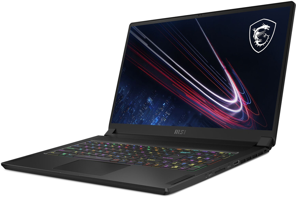 Ноутбук MSI GS76 Stealth 11UH-265RU (9S7-17M111-265) 17.3";(1920x1080)IPS-level/ i7-11800H(2.3ГГц)/ 32Гб/ 2Тб SSD/ GeForce RTX 3080 16Гб/ нет DVD/ Win10 / Черный