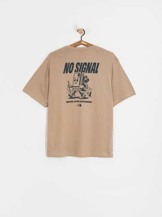 Футболка The North Face No Signal Relaxed бежевая