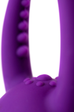 Многофункциональный вибромассажер Eromantica Uma силикон фиолетовый 20 см