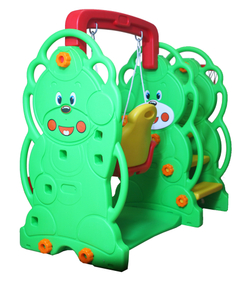 Детский комплекс Капризун Медвежонок с волнистой горкой