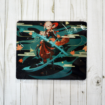 Коврик для мыши "Genshin Impact / Геншин - Кадзуха в полный рост"