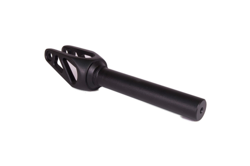 Вилка для трюкового самоката алюминиевая SCS, HIC, для колеса 100-120x24-30 мм, шток145 мм, смещение 10 мм