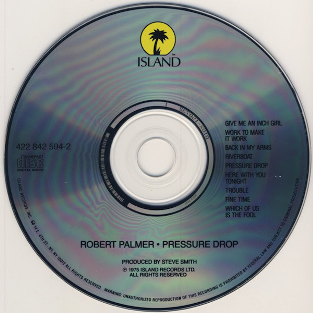 Robert Palmer / Pressure Drop (CD)
